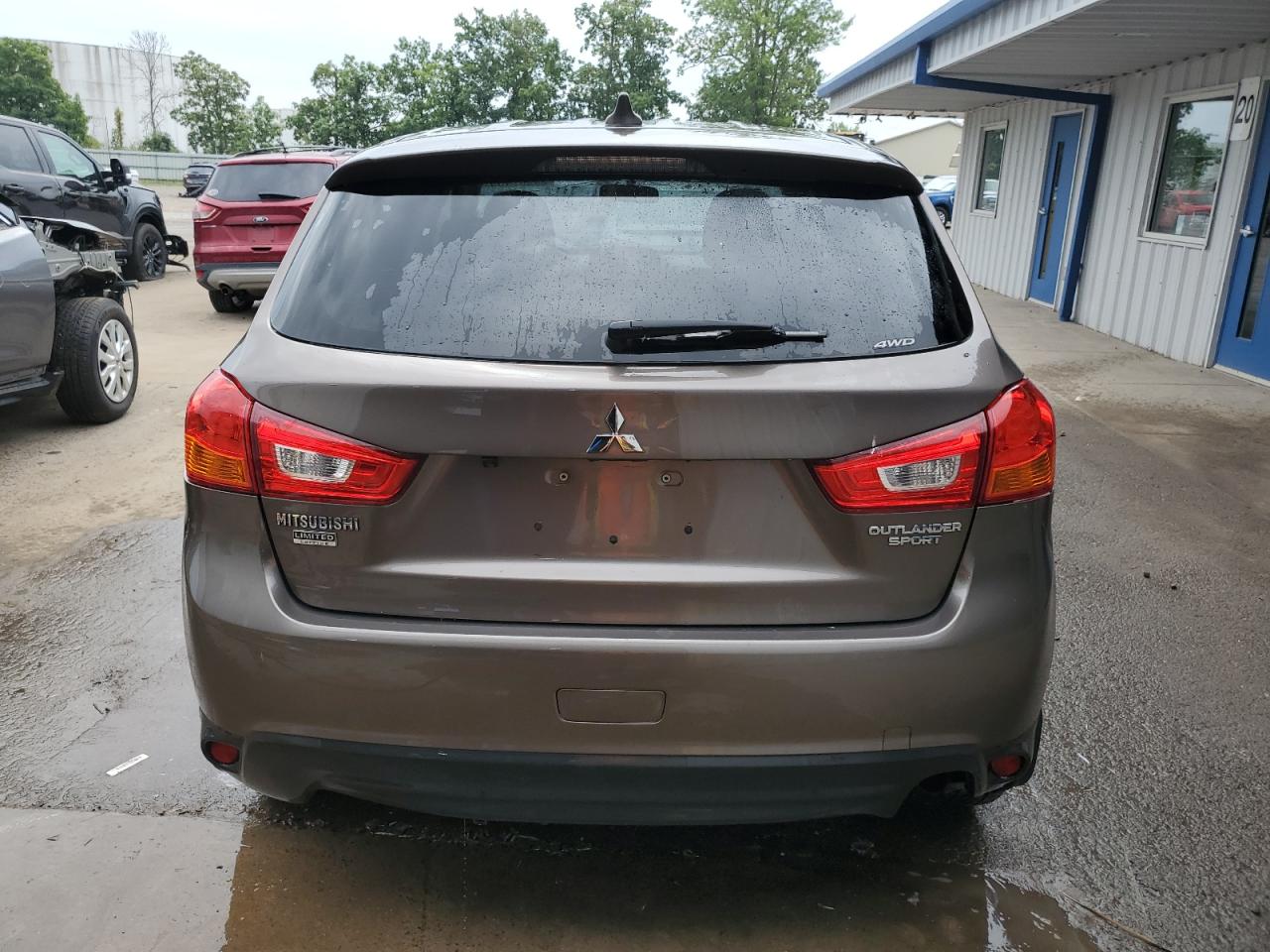 2017 Mitsubishi Outlander Sport Es VIN: JA4AR3AUXHZ033988 Lot: 68567485