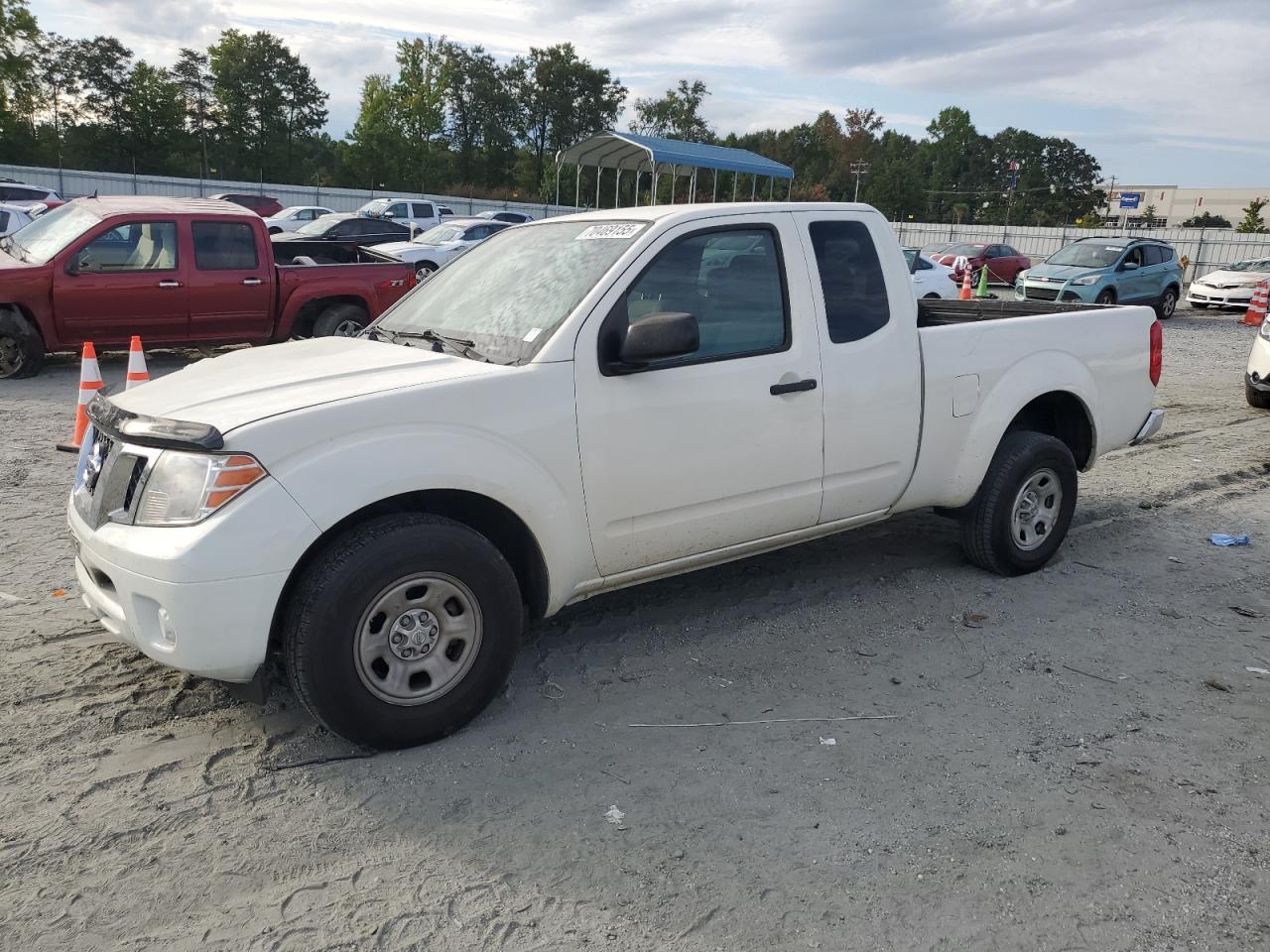 2014 Nissan Frontier S white null gas 1N6BD0CT7EN715884 photo #1