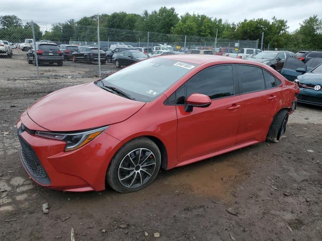  TOYOTA COROLLA 2021 Красный