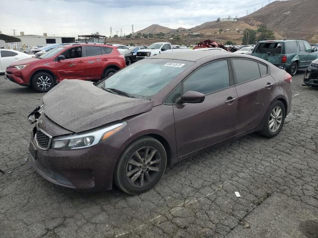  KIA FORTE 2017 Burgundy
