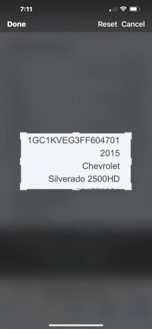 2015 CHEVROLET SILVERADO K2500 HEAVY DUTY LT  