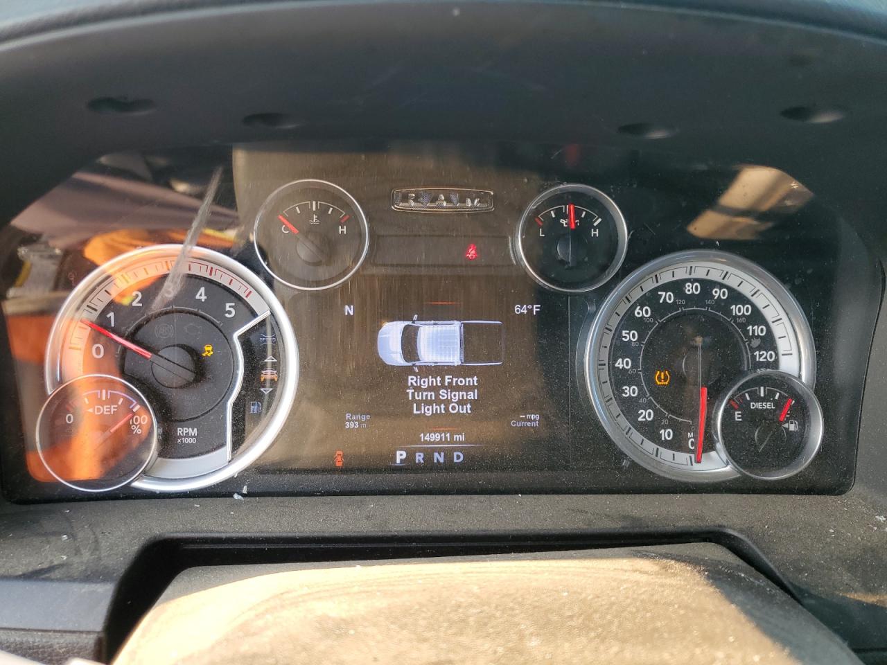 2015 Ram 2500 Laramie VIN: 3C6UR5FL1FG694733 Lot: 69471665