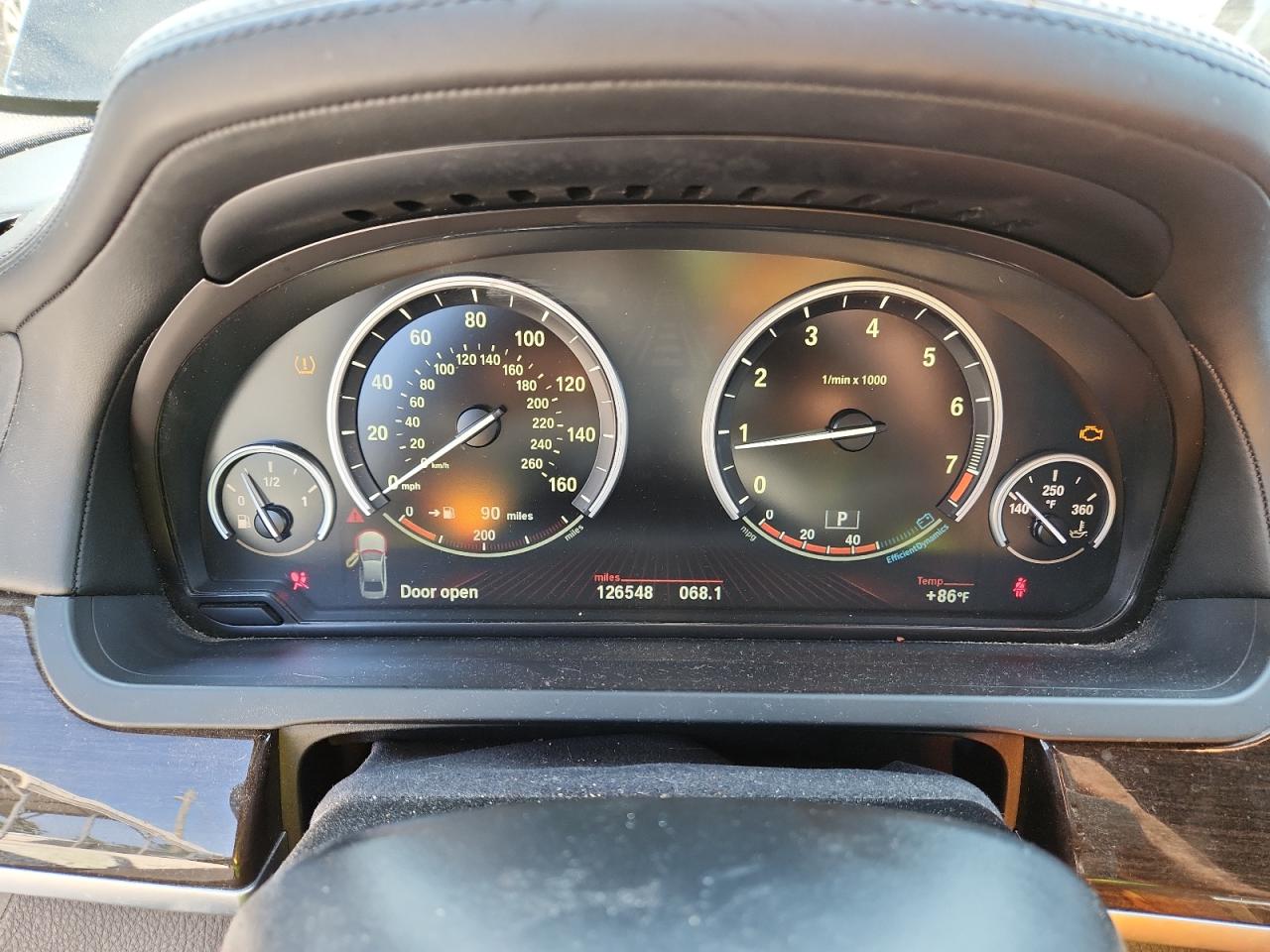 2012 BMW 750 Li VIN: WBAKB8C5XCC964548 Lot: 69390595