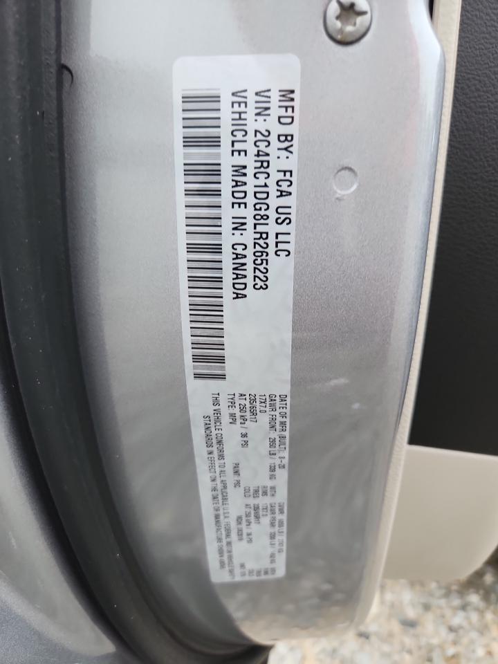 2020 Chrysler Voyager Lxi VIN: 2C4RC1DG8LR265223 Lot: 65983735