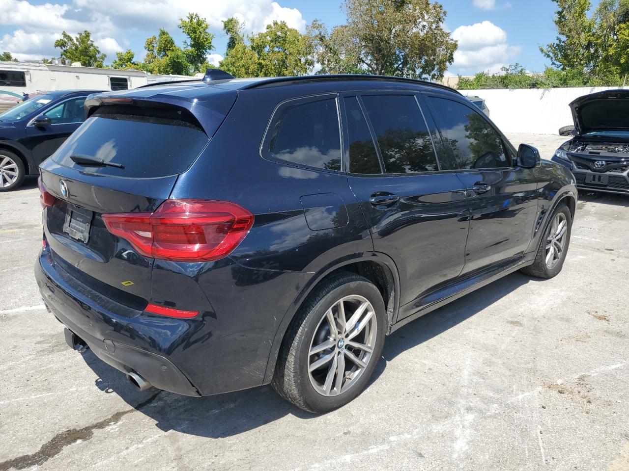 2018 BMW X3 xDrive30I black null gas 5UXTR9C55JLC74262 photo #4