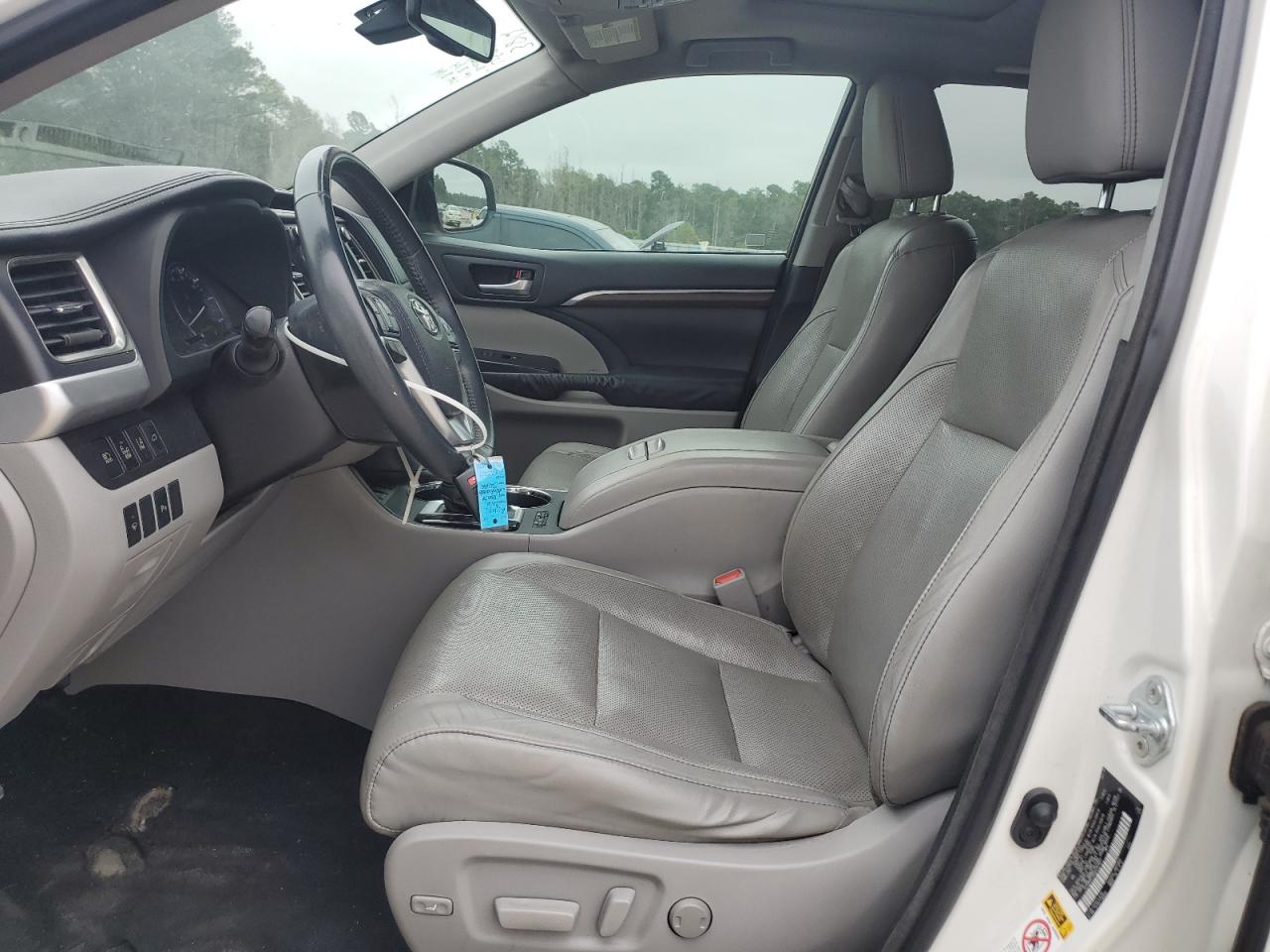 2016 Toyota Highlander Limited VIN: 5TDDKRFH5GS262827 Lot: 68094085