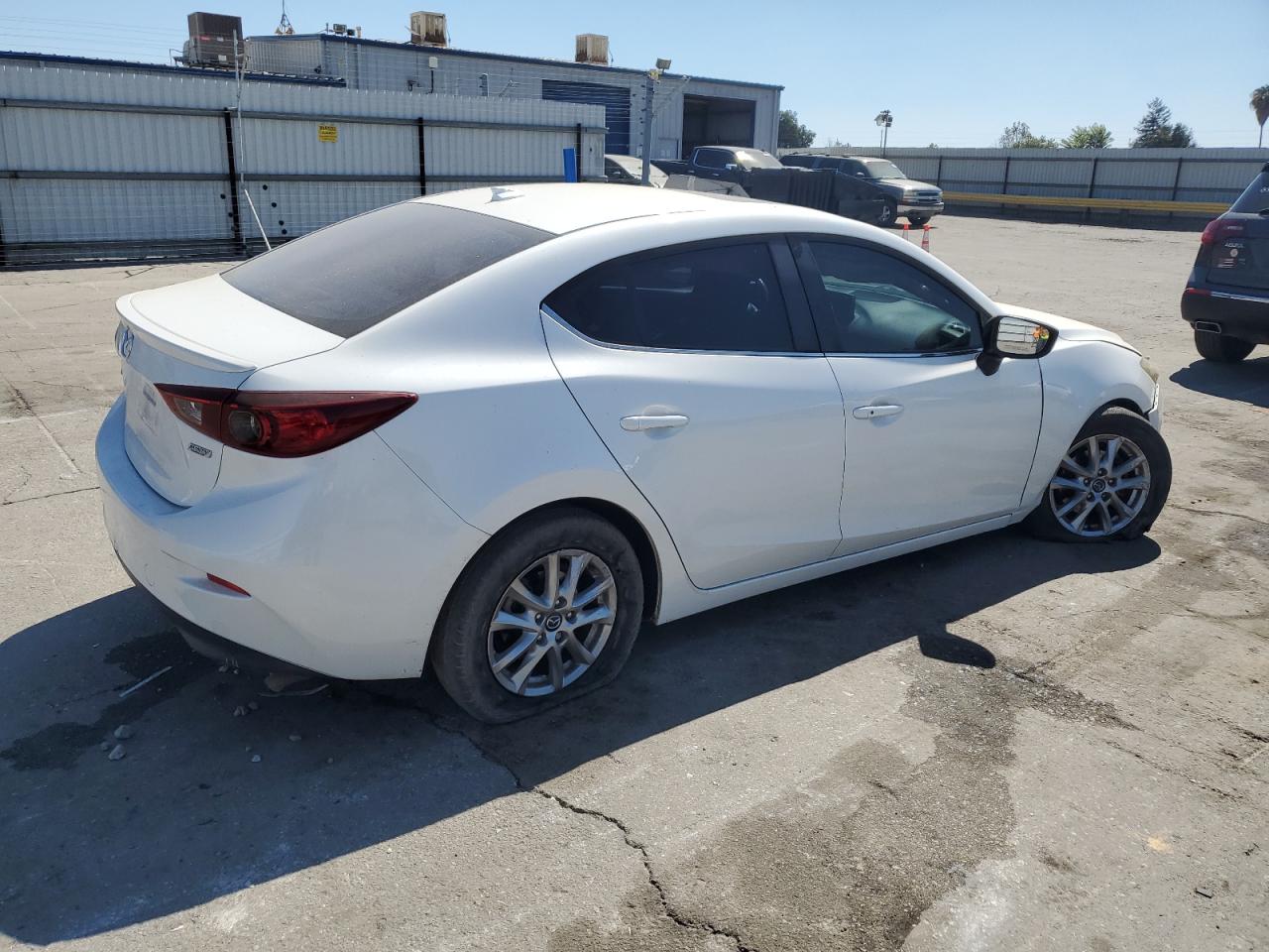 2016 Mazda 3 Touring white null gas JM1BM1W73G1298877 photo #4