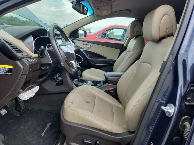  HYUNDAI SANTA FE 2017 Синий