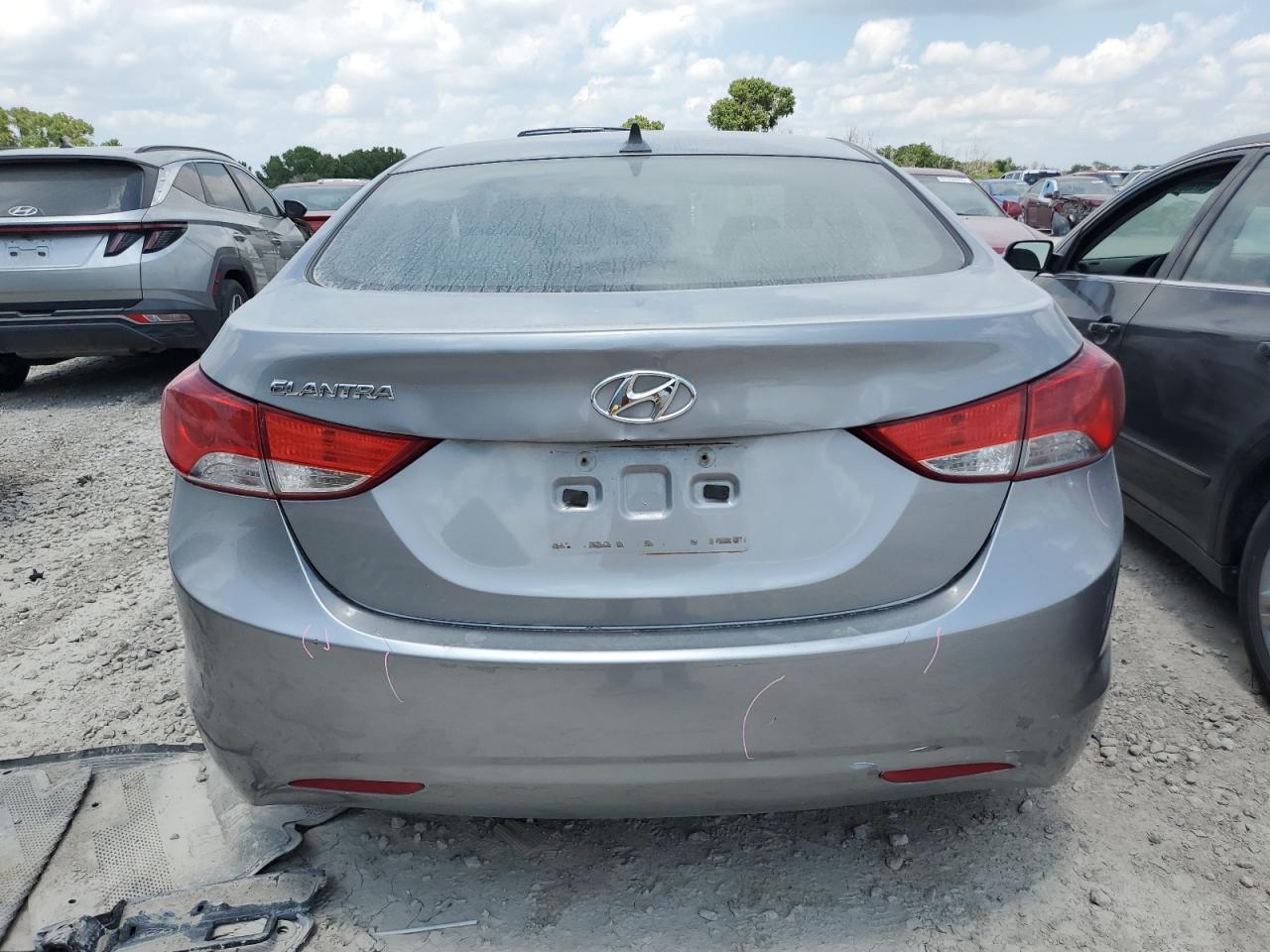 2012 Hyundai Elantra Gls VIN: KMHDH4AE9CU329204 Lot: 67350925