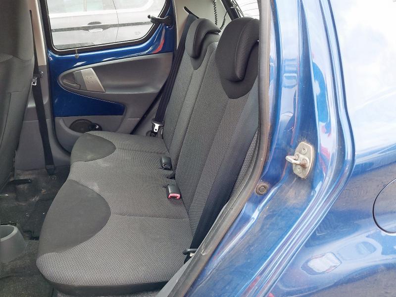 2007 TOYOTA AYGO BLUE