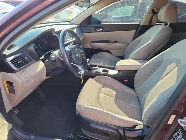  KIA OPTIMA 2016 Бордовый