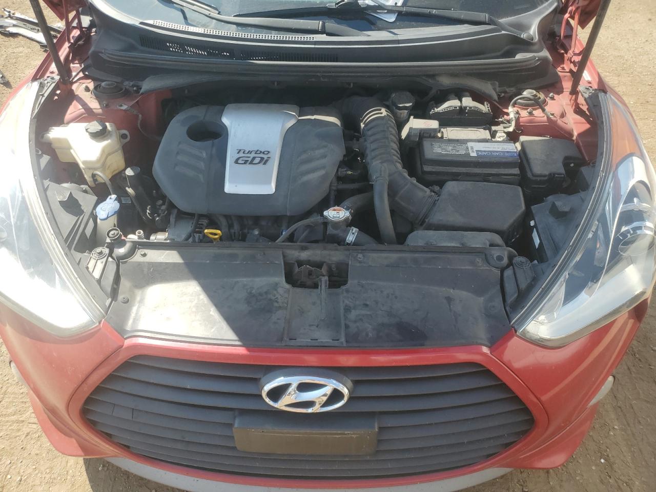 2015 Hyundai Veloster Turbo VIN: KMHTC6AE9FU228318 Lot: 68751435