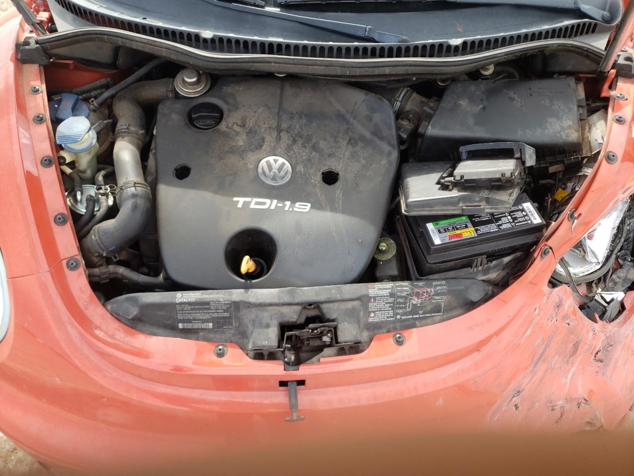 2003 Volkswagen New Beetle Gls Tdi VIN: 3VWCP21C33M425787 Lot: 69313405