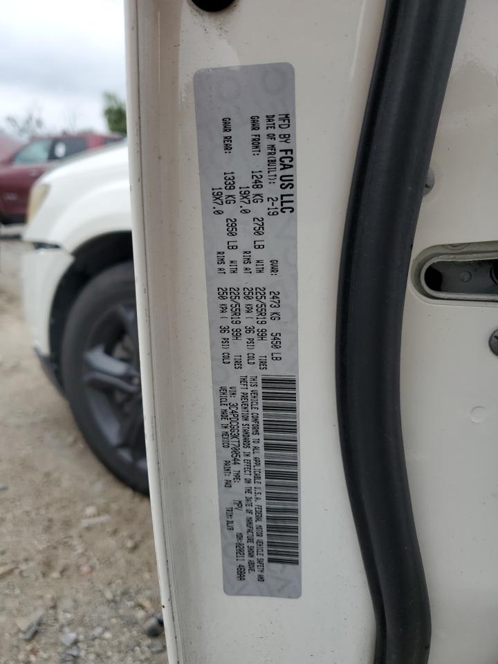 2019 Dodge Journey Crossroad VIN: 3C4PDCGG3KT700544 Lot: 69463105