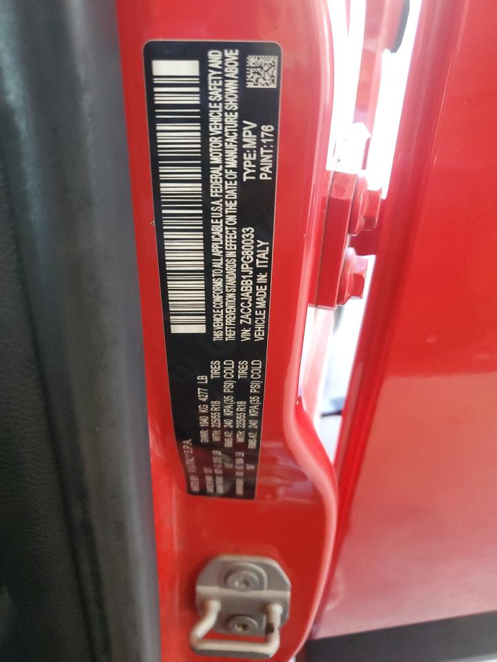 2018 Jeep Renegade Latitude VIN: ZACCJABB1JPG80033 Lot: 70429905