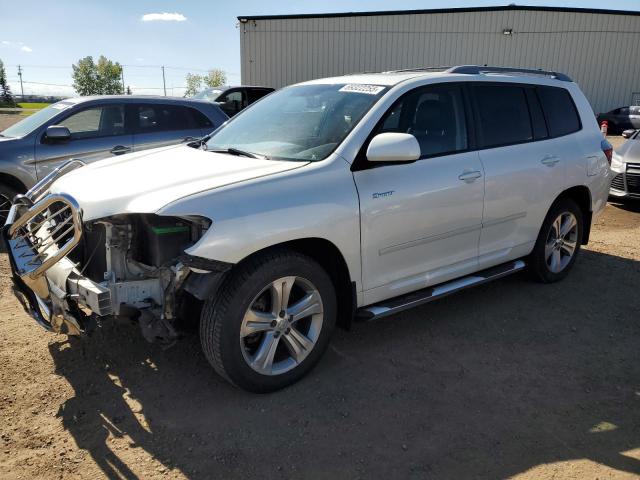 2008 TOYOTA HIGHLANDER SPORT   for sale at Copart AB - CALGARY