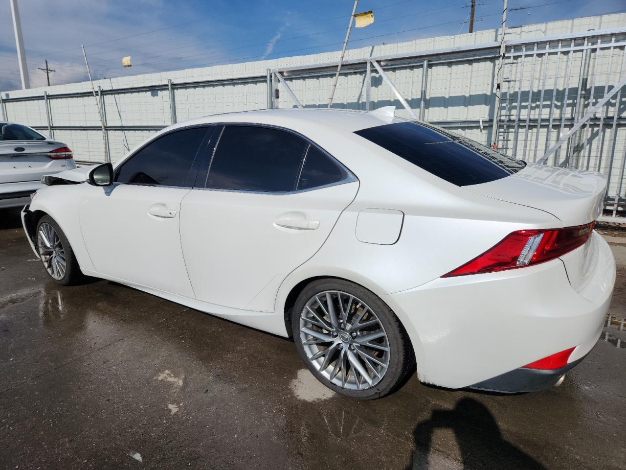 2014 Lexus Is 250 white null gas JTHCF1D27E5013818 photo #3