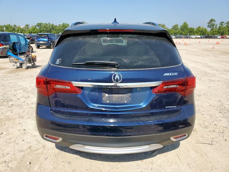  ACURA MDX 2016 Granatowy