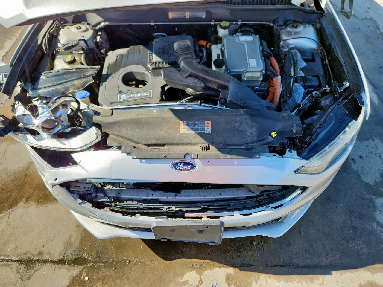 2018 Ford Fusion Se Hybrid VIN: 3FA6P0LU6JR124964 Lot: 69080655