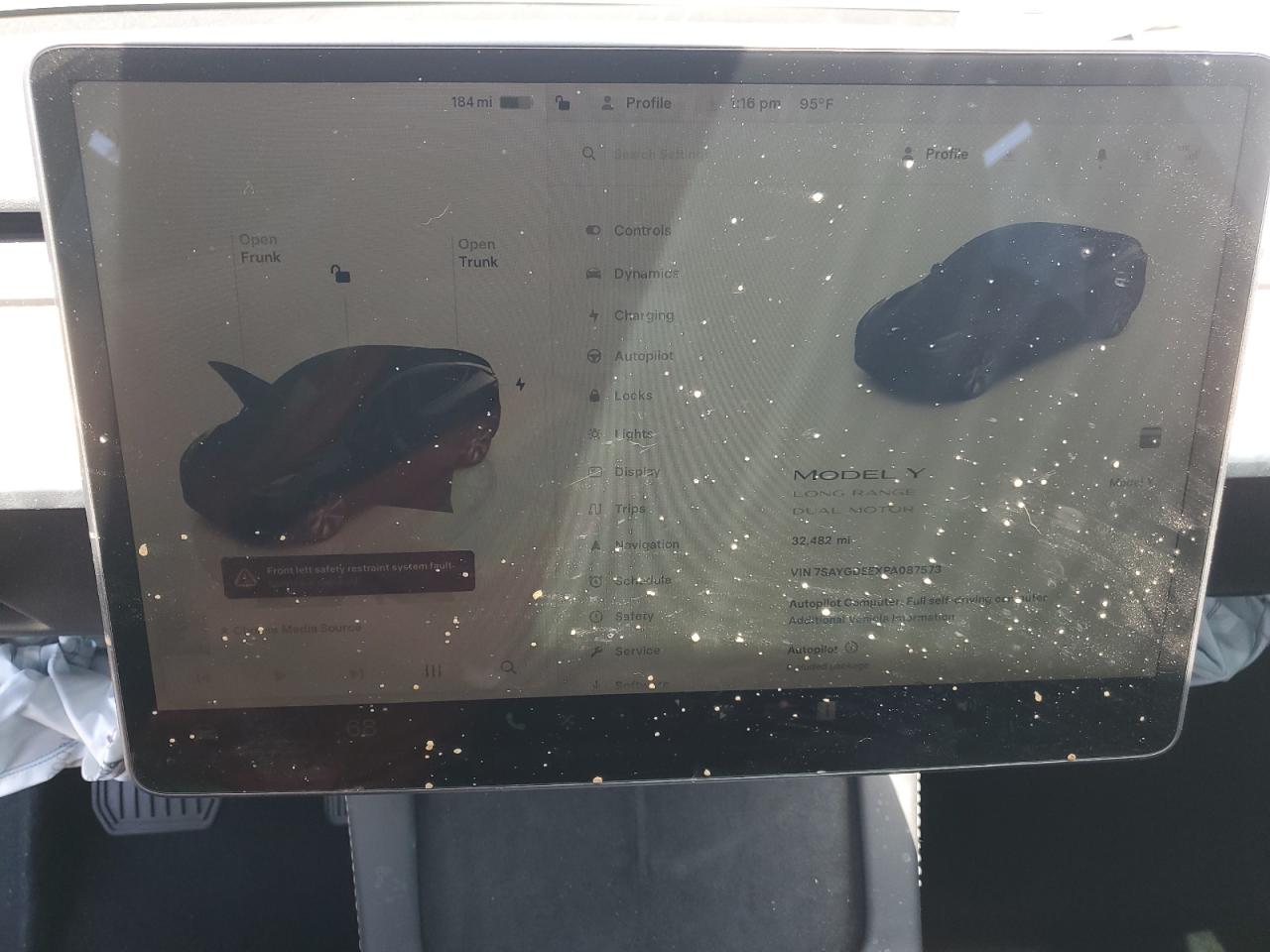 2023 Tesla Model Y VIN: 7SAYGDEEXPA087573 Lot: 68517905