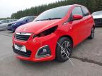2018 PEUGEOT 108 ALLURE for sale at Copart WHITBURN