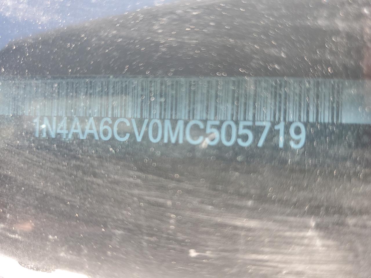 2021 Nissan Maxima Sv VIN: 1N4AA6CV0MC505719 Lot: 66814325