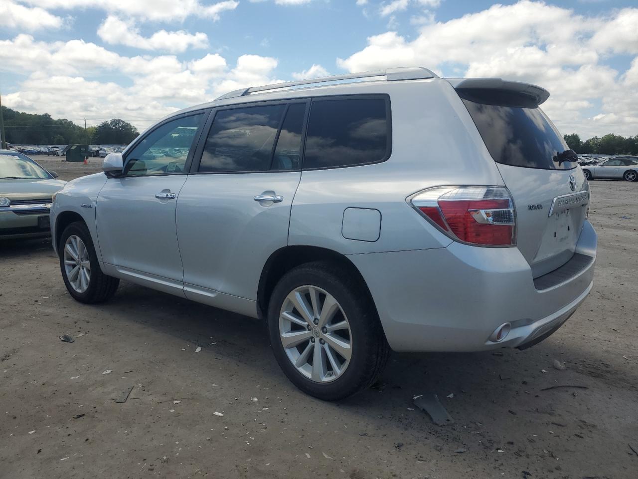 2008 Toyota Highlander Hybrid Limited silver null hybrid JTEEW44AX82008164 photo #3