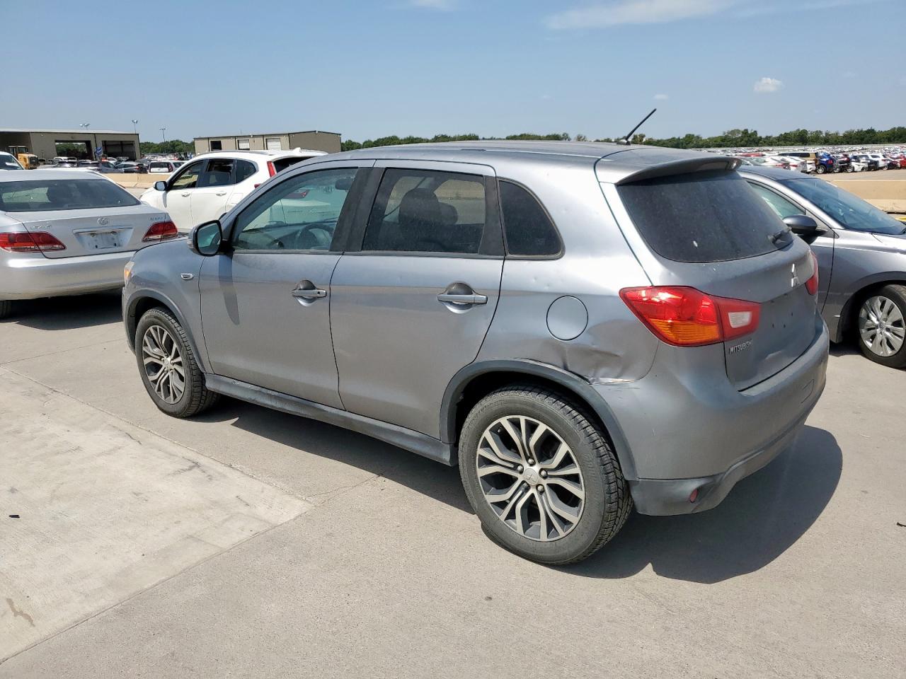 2016 Mitsubishi Outlander Sport Es grey null gas JA4AP3AU7GZ064961 photo #3