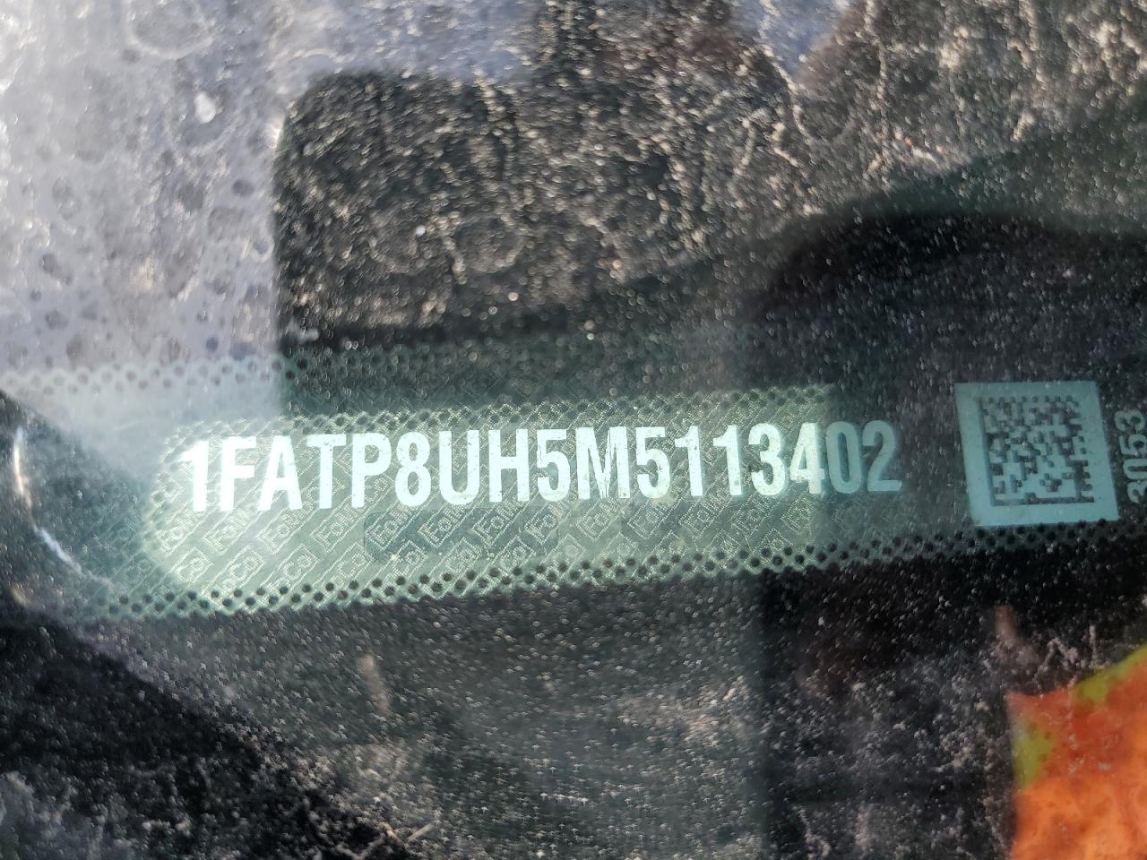 2021 Ford Mustang VIN: 1FATP8UH5M5113402 Lot: 70662195