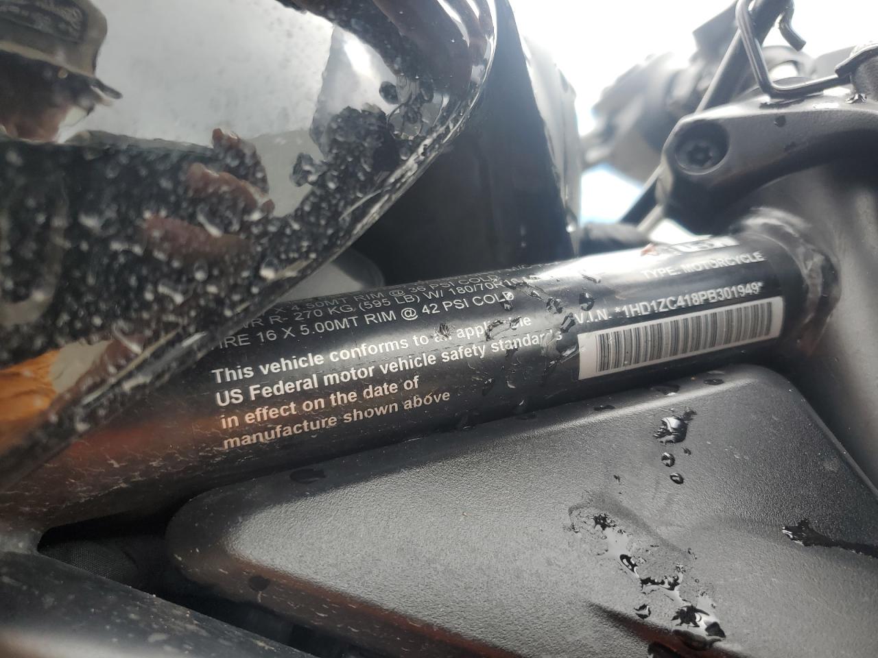 2023 Harley-Davidson Rh1250 S VIN: 1HD1ZC418PB301949 Lot: 69199075