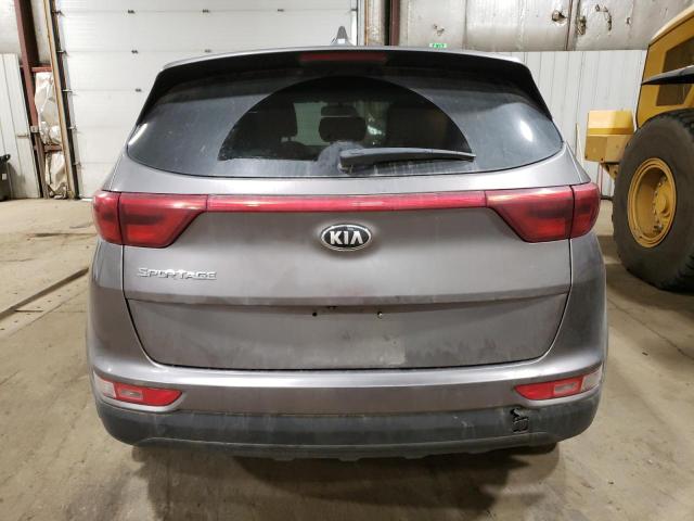  KIA SPORTAGE 2018 Серый