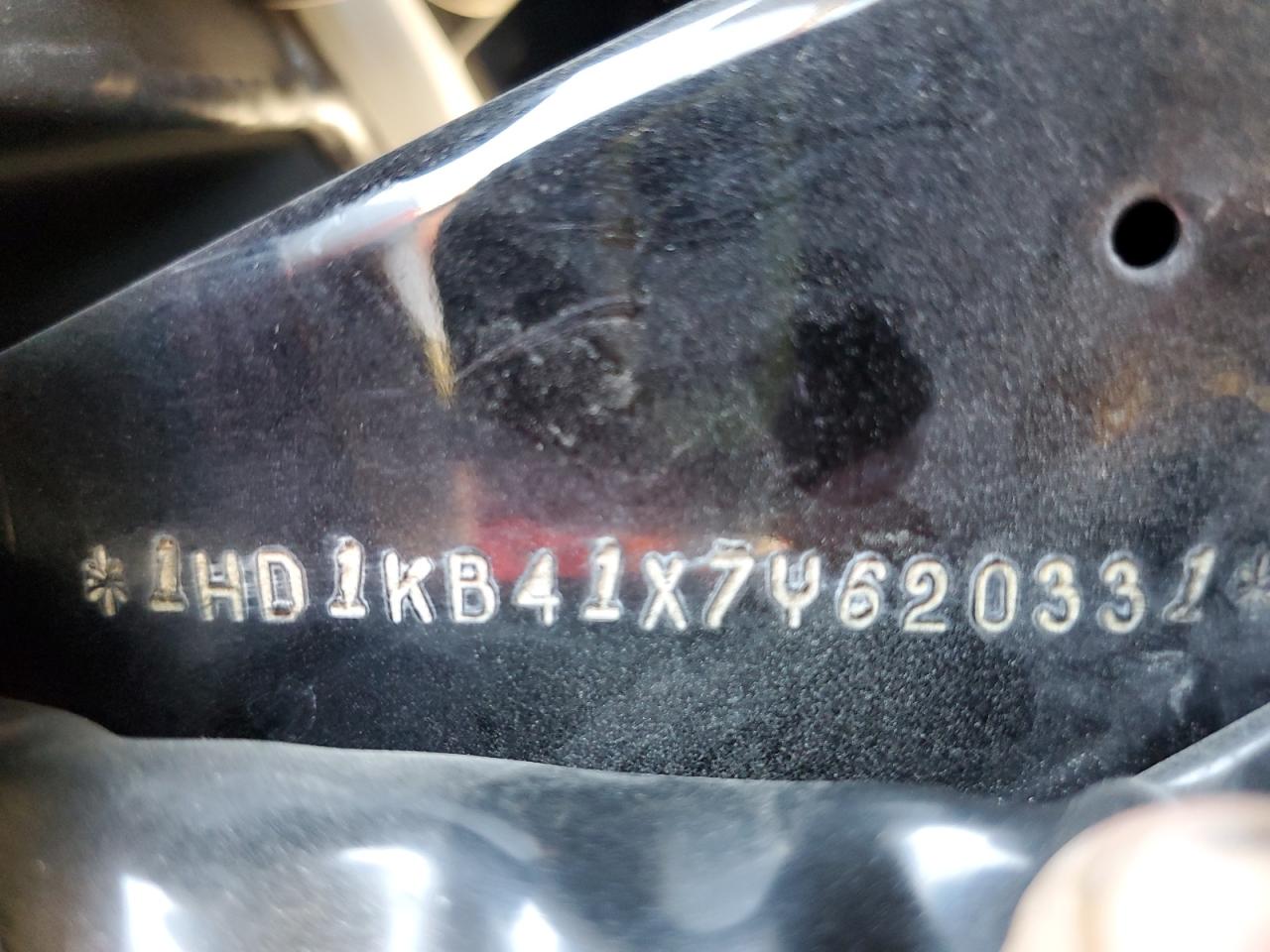 2007 Harley-Davidson Flhx VIN: 1HD1KB41X7Y620331 Lot: 67329815