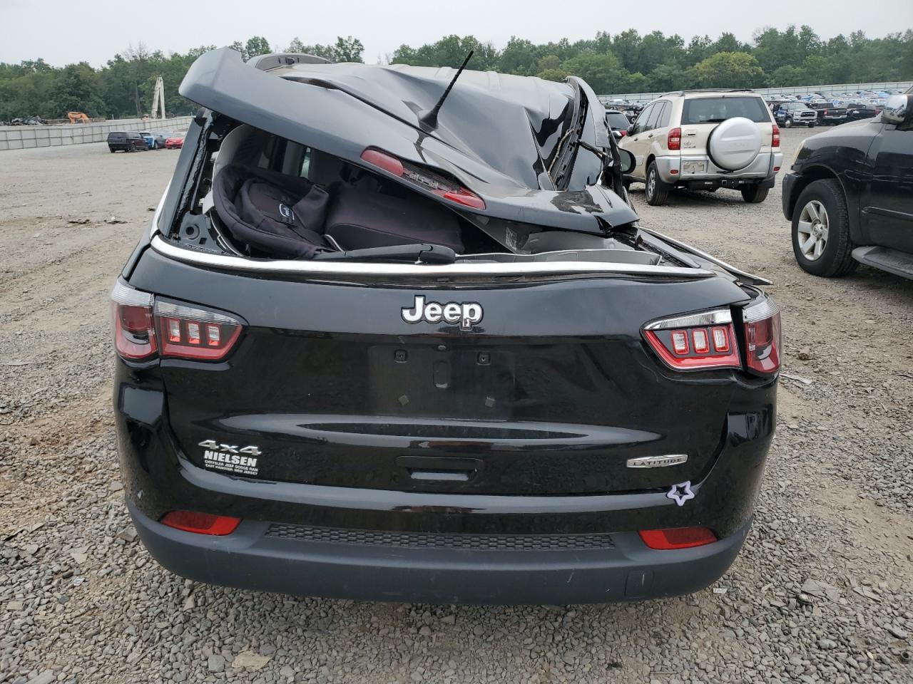 2019 Jeep Compass Latitude VIN: 3C4NJDBB3KT766917 Lot: 67564345
