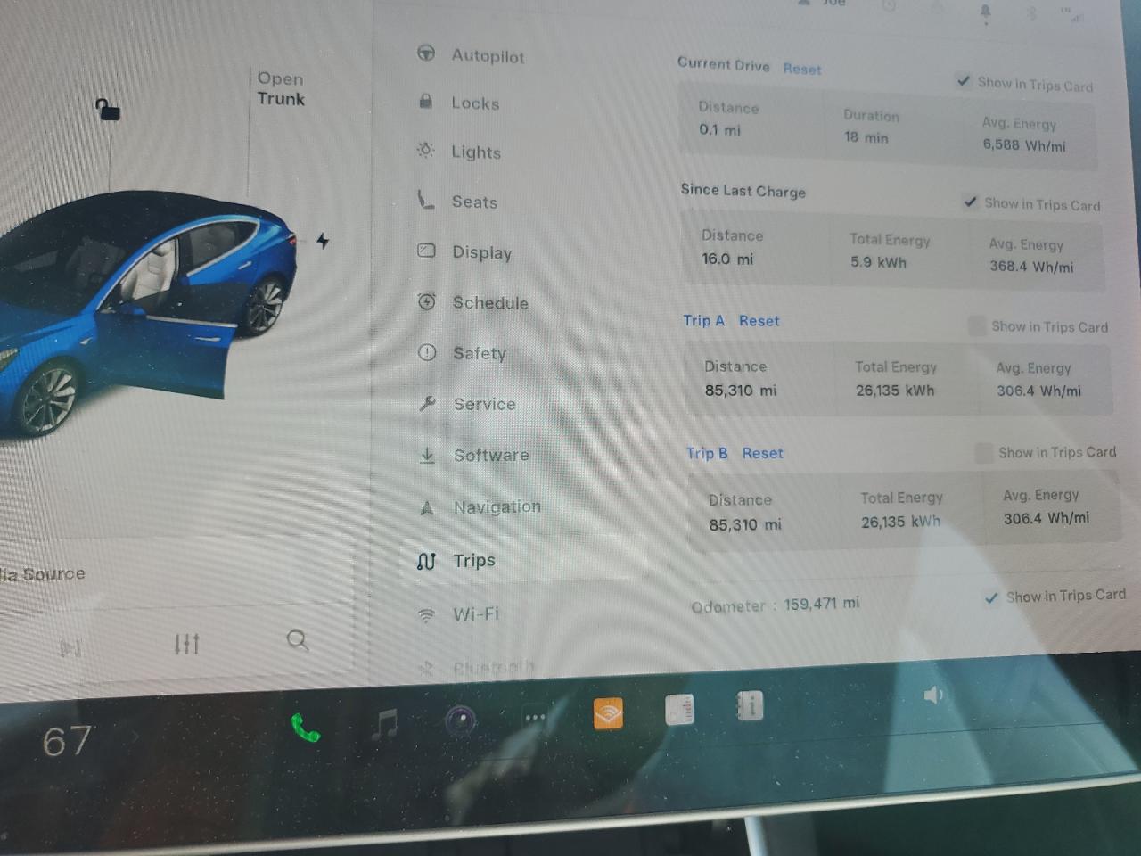 2019 Tesla Model 3 VIN: 5YJ3E1EB2KF406977 Lot: 70172295