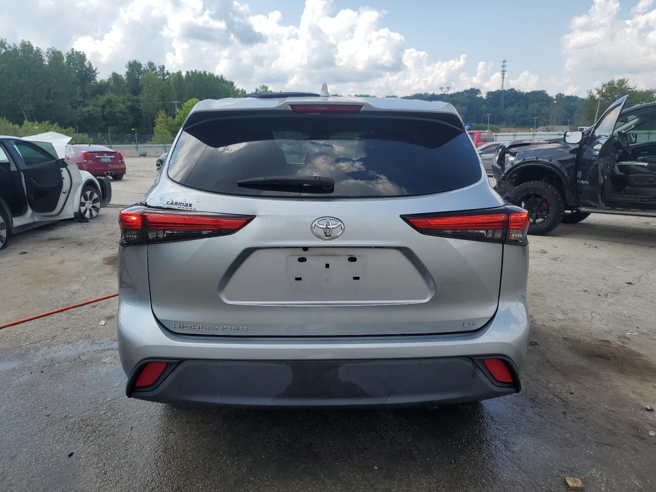 2021 Toyota Highlander L VIN: 5TDZZRAH0MS054942 Lot: 67516655