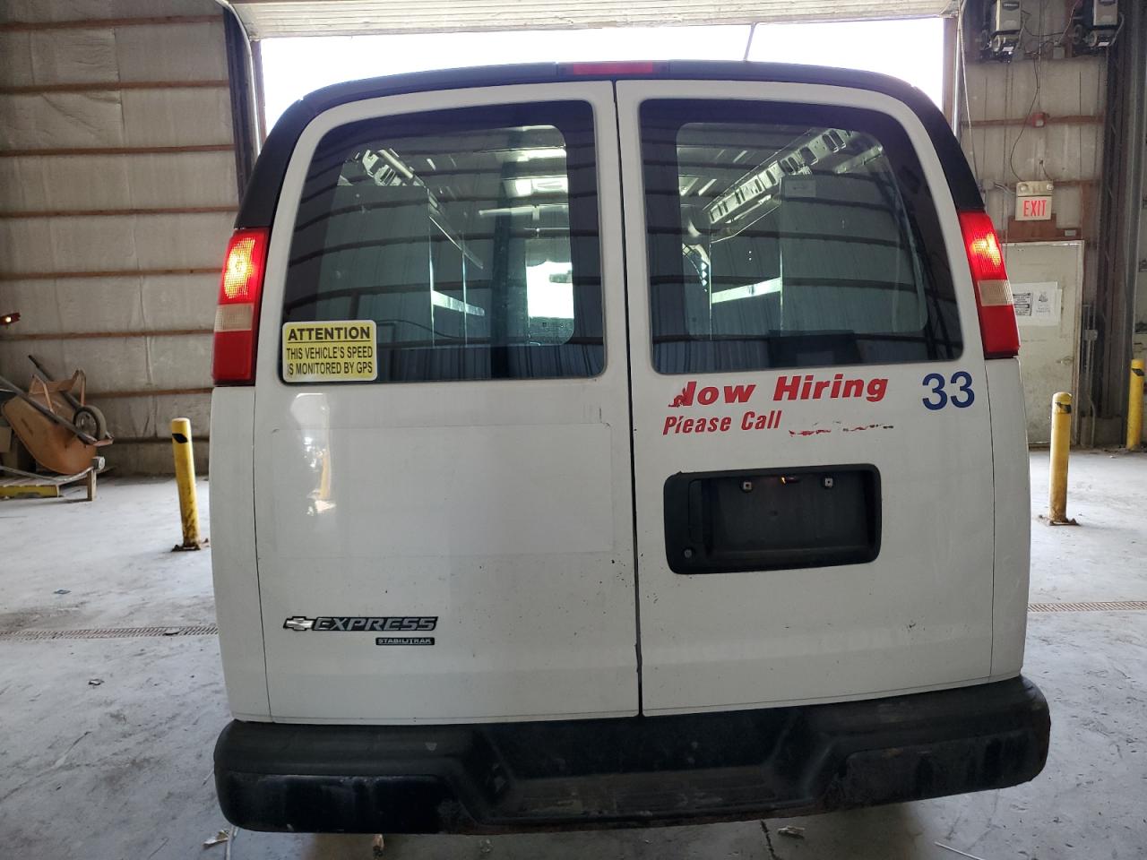 2014 Chevrolet Express G2500 VIN: 1GCWGFFAXE1103002 Lot: 69789385