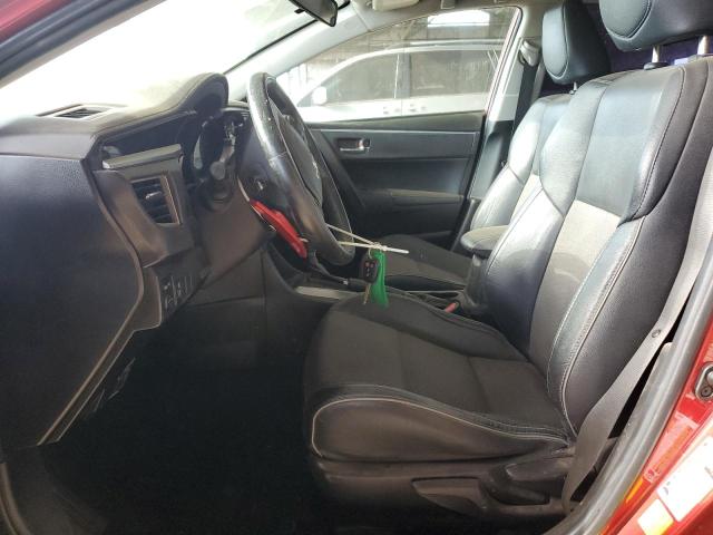  TOYOTA COROLLA 2016 Red