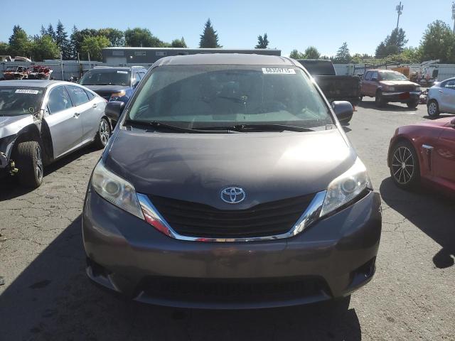 Minivans TOYOTA SIENNA 2012 Szary