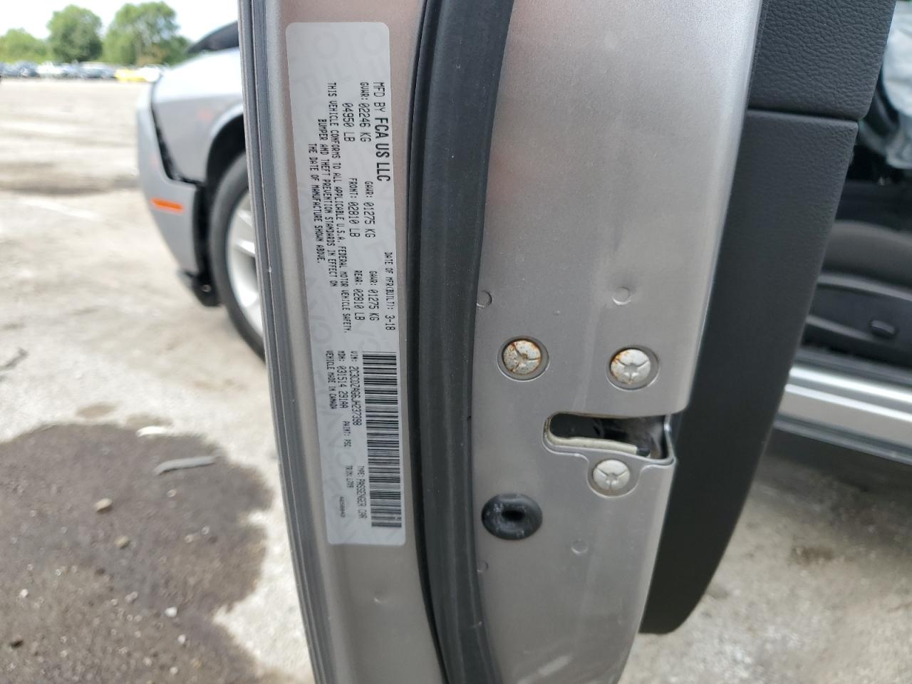 2018 Dodge Challenger Sxt VIN: 2C3CDZAG6JH237398 Lot: 69599085