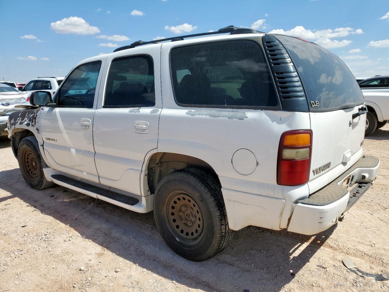 2001 GMC Denali white suv gas 1GKEK63U11J239459 photo #3