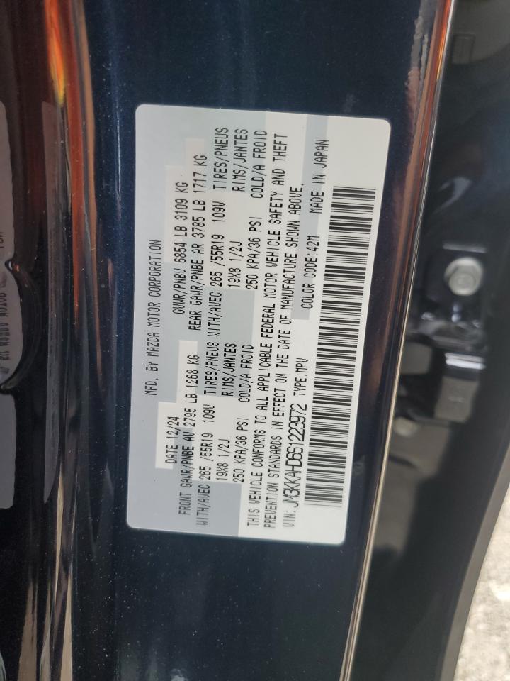 Hide VIN History Auto JM3KKAHD6S1223972 - MAZDA CX-90 2025