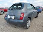 2007 NISSAN MICRA SPIRITA for sale at Copart YORK