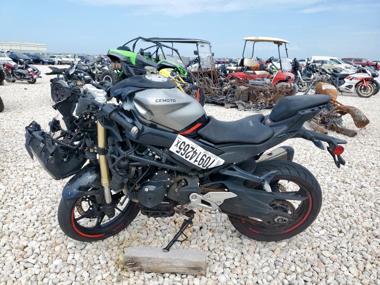 2023 Cf Moto 450Ss black null gas LCEPESLA7P6005526 photo #4