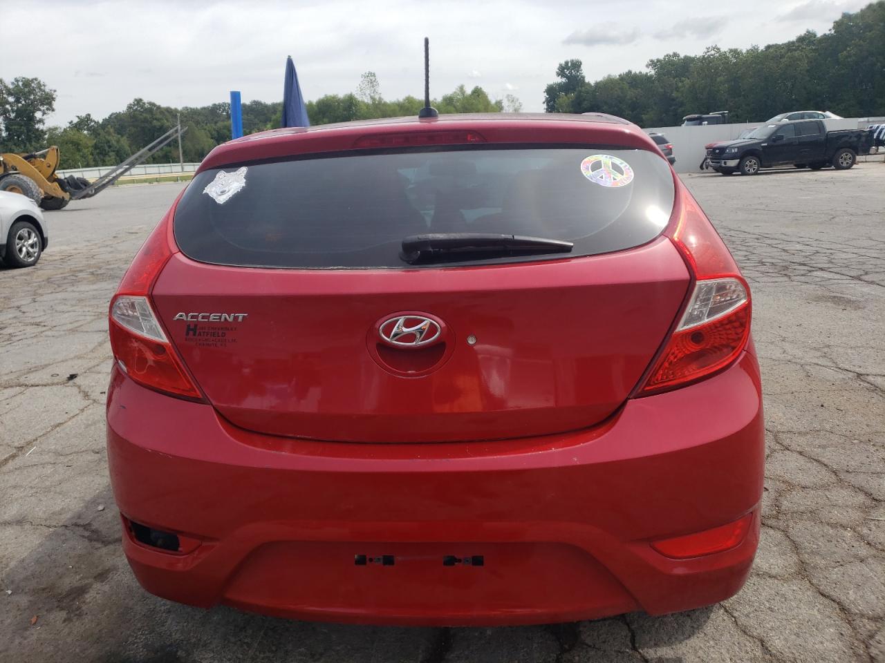 2014 Hyundai Accent Gls VIN: KMHCT5AE7EU165258 Lot: 70383595