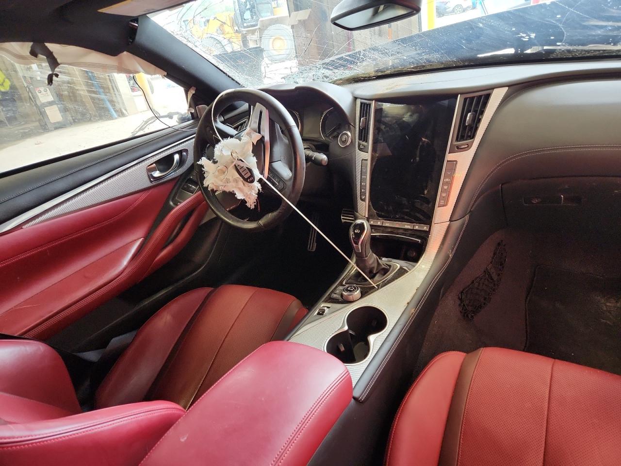 2019 Infiniti Q60 Red Sport 400 VIN: JN1FV7EL4KM440843 Lot: 70747045