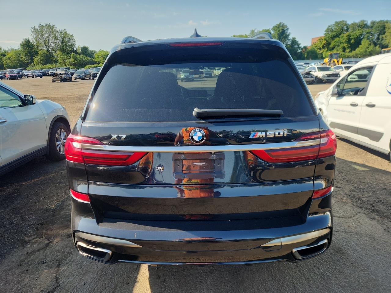 2020 BMW X7 M50I VIN: 5UXCX6C09L9B14040 Lot: 66636295