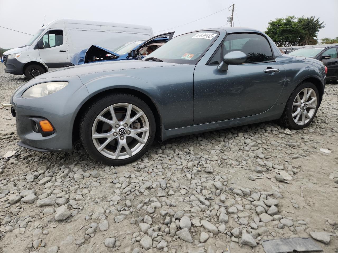 2013 Mazda Mx-5 Miata Grand Touring blue null gas JM1NC2PF8D0228711 photo #1