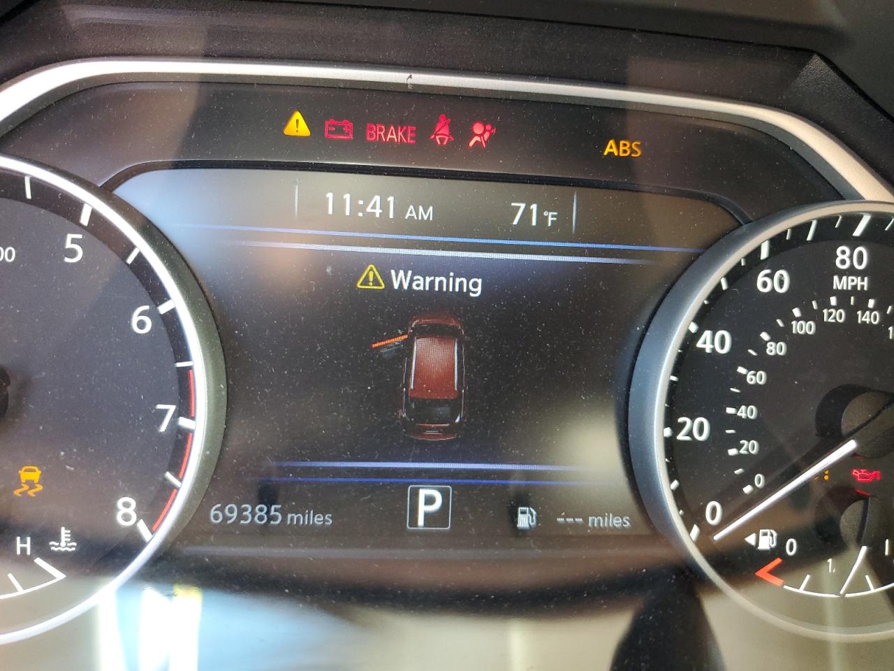 2020 Nissan Murano Sv VIN: 5N1AZ2BS4LN107432 Lot: 69187025