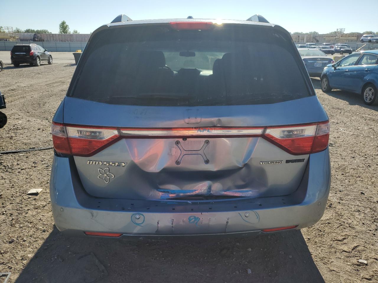 2011 Honda Odyssey Touring VIN: 5FNRL5H93BB020701 Lot: 69415765