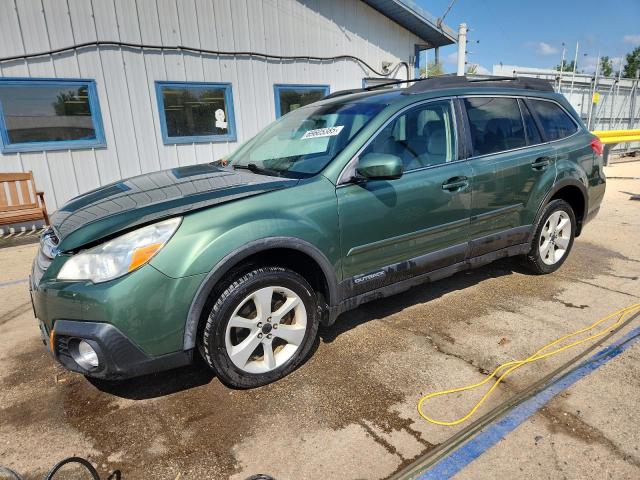  SUBARU OUTBACK 2014 Zielony